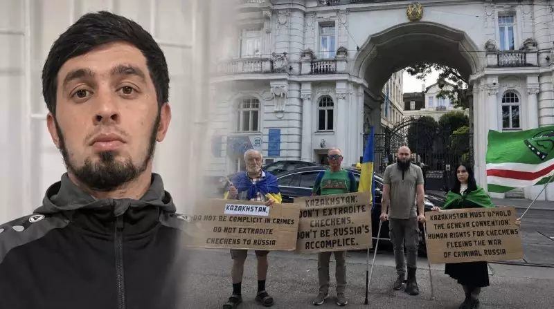 Сторонники чеченца Мовлаева вышли на митинг у посольства Казахстана в Вене