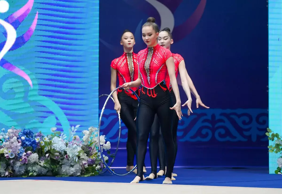 Көркем гимнастикадан Азия чемпионаты: Қазақстан күміс жүлде иеленді