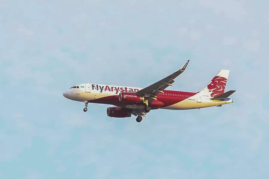 FlyArystan ұшағы құстарға соғылды: Астана – Шымкент рейсі кешікті