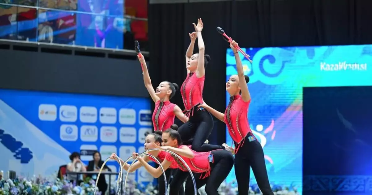  Қазақстан көркем гимнастикадан Азия чемпионатында күміс медаль жеңіп алды 