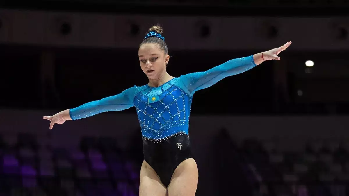 Гимнаст Эвелина Ежова Ташкенттегі Challenge Cup турнирінде топ жарды