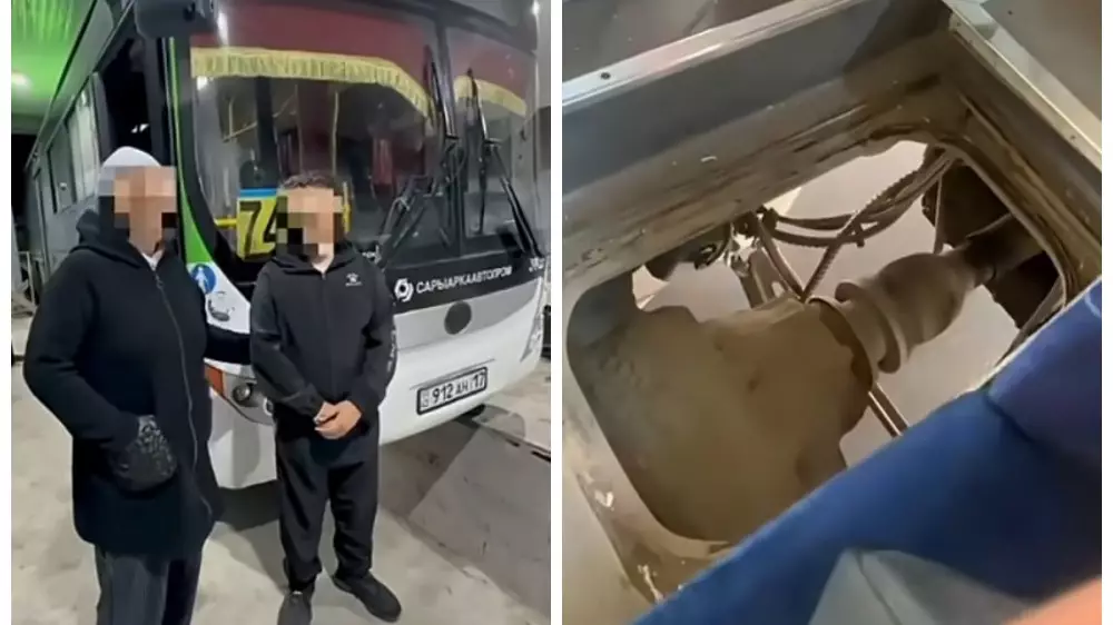 12-летний школьник извинился за свой поступок в автобусе Шымкента
