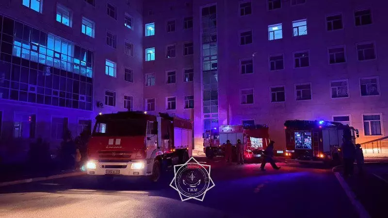 Астанадағы балалар ауруханасында өрт шығып, эвакуация жүргізілді
