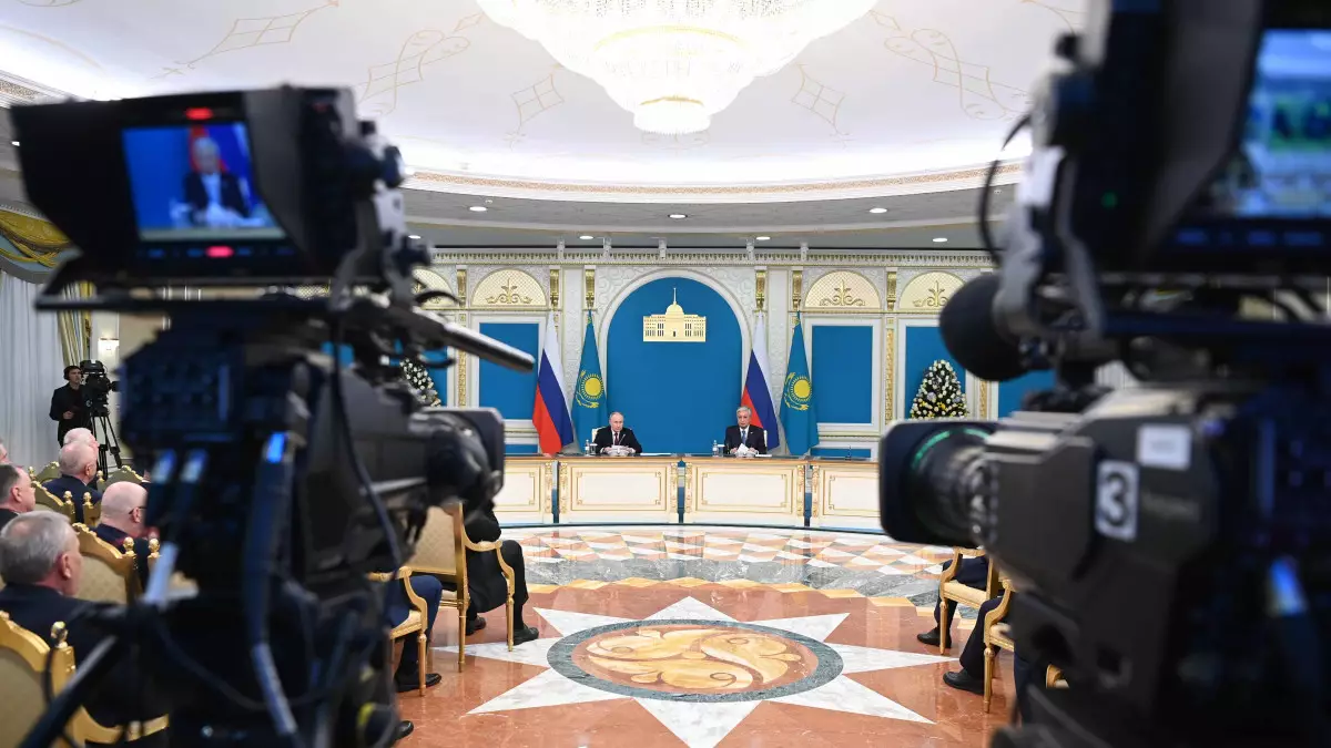 Владимир Путин Қазақстанға мемлекеттік сапармен келеді