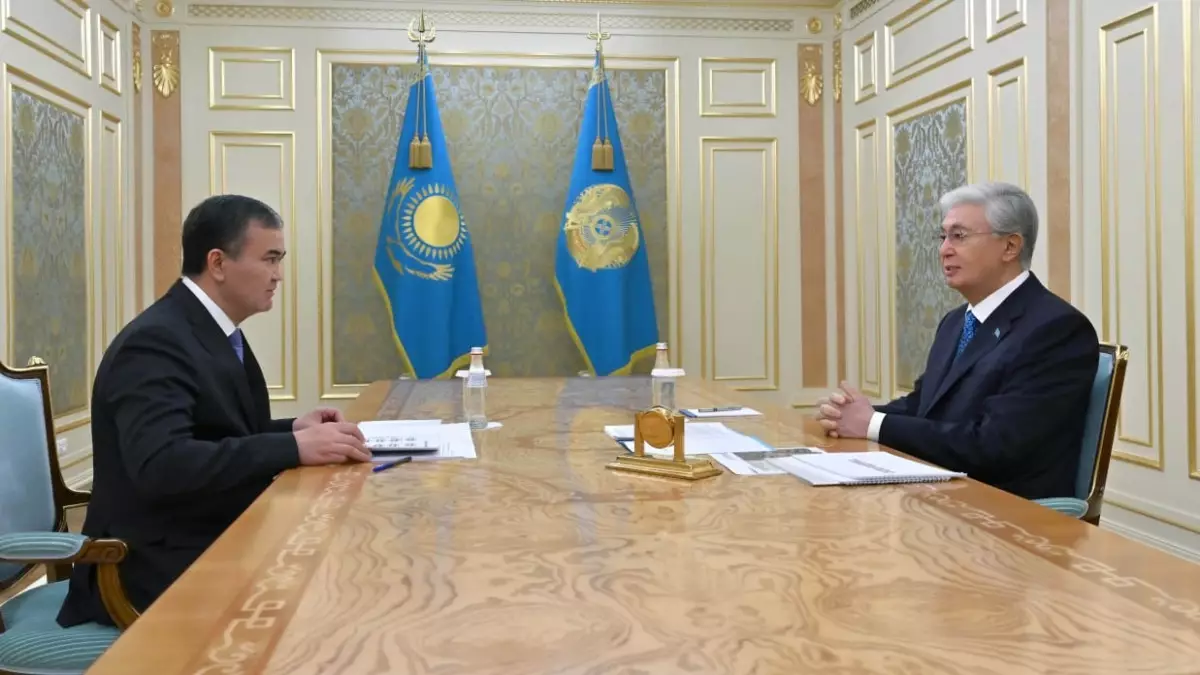  Астана әкімі президентке есеп берді 