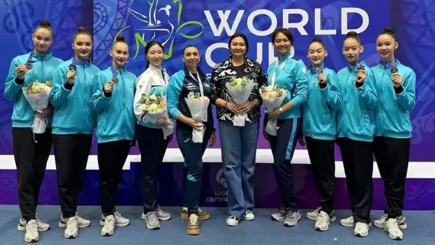 Казахстанские гимнастки вырвали медаль чемпионата Азии-2026