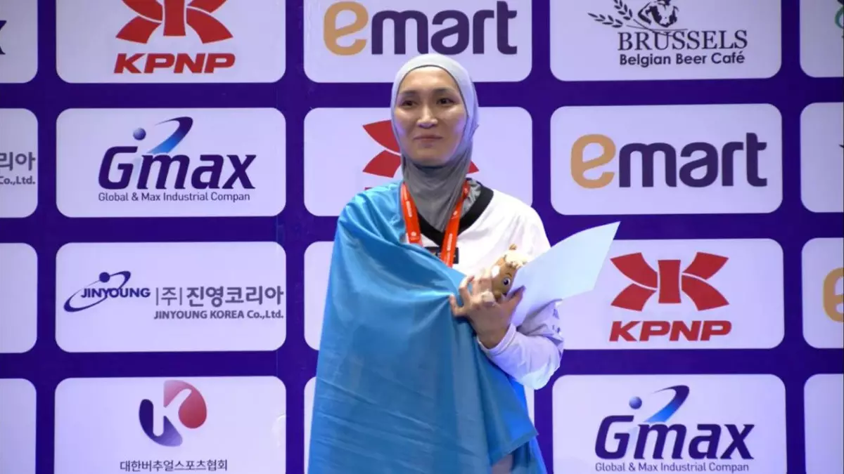 Казахстанка выиграла золото чемпионата Азии по паратхэквондо