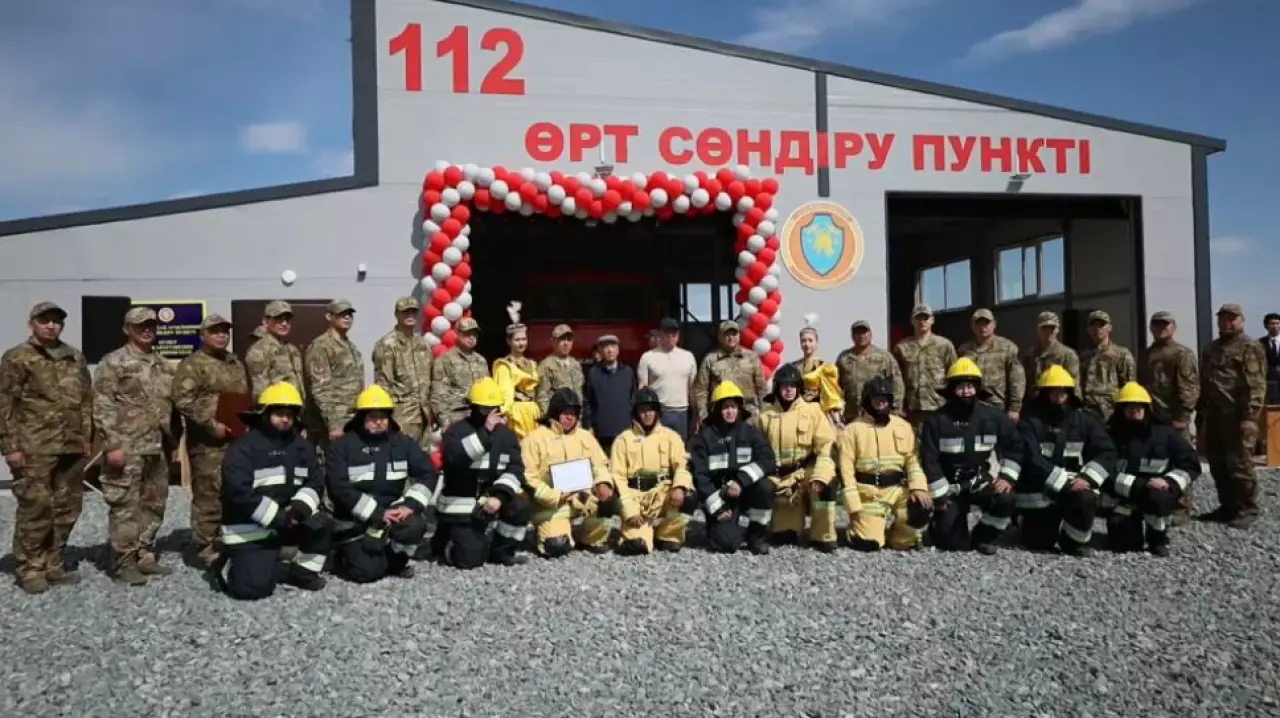 Пожарные посты открыли в селах Павлодарской области