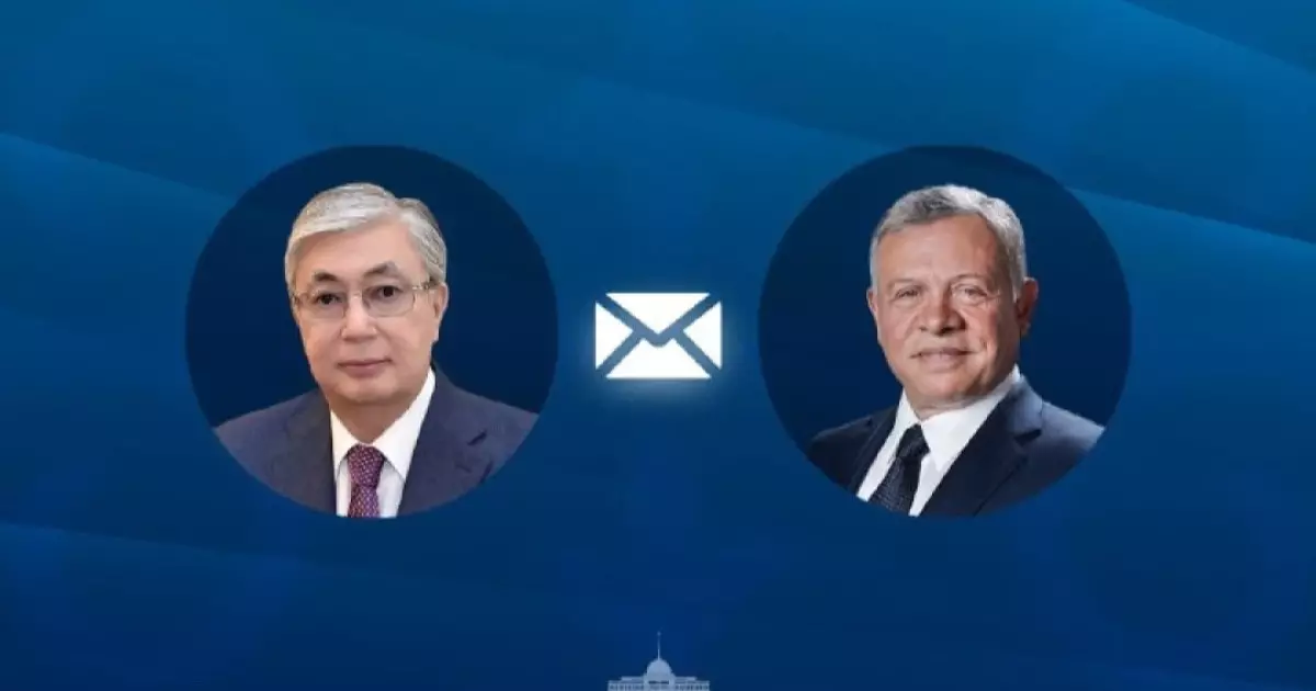  Тоқаев Иордания Королін құттықтады 
