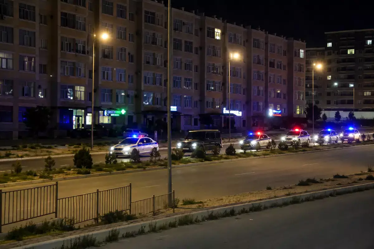 Ночная погоня в Актау: 17-летний водитель без прав пытался скрыться от полиции - новости на Lada.kz 25.05.2026