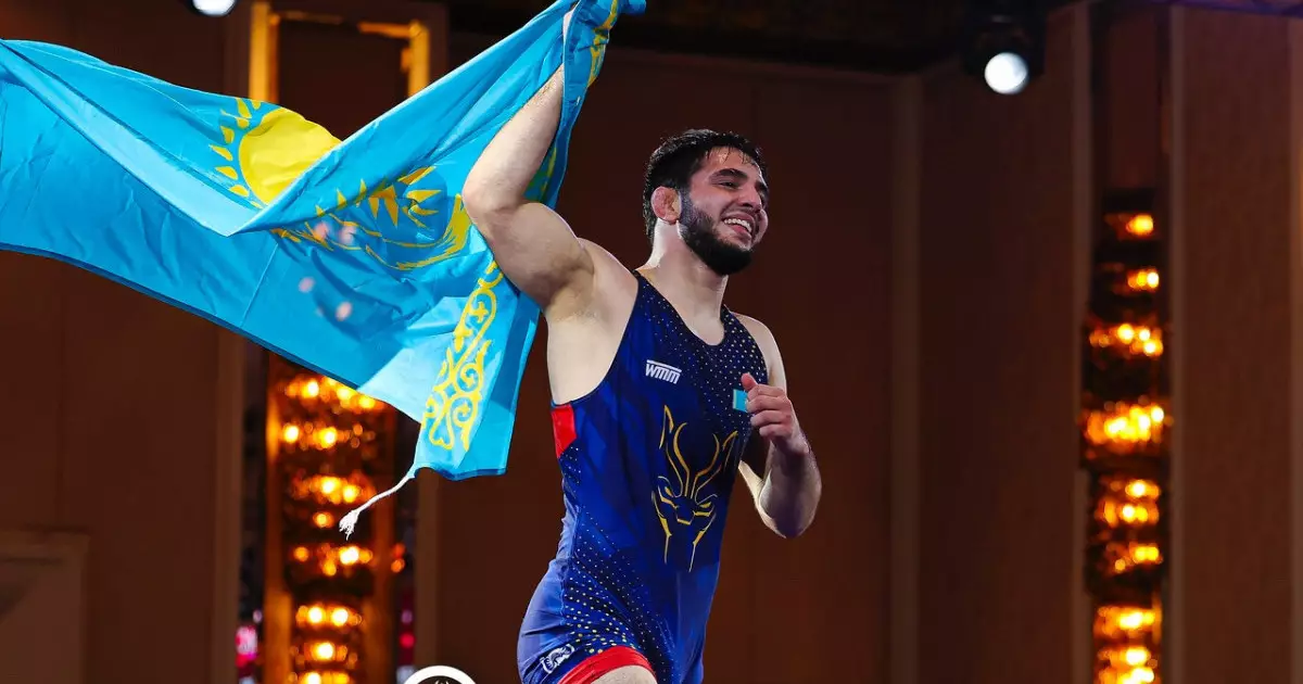  Балуан Майис Алиев Азия чемпионында алтын медаль жеңіп алды 