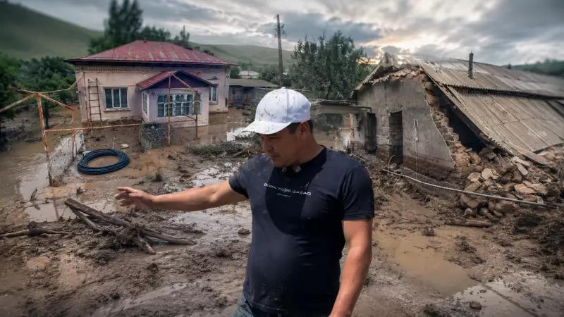 Сель за полчаса уничтожил дома и хозяйства сельчан в Туркестанской области – репортаж