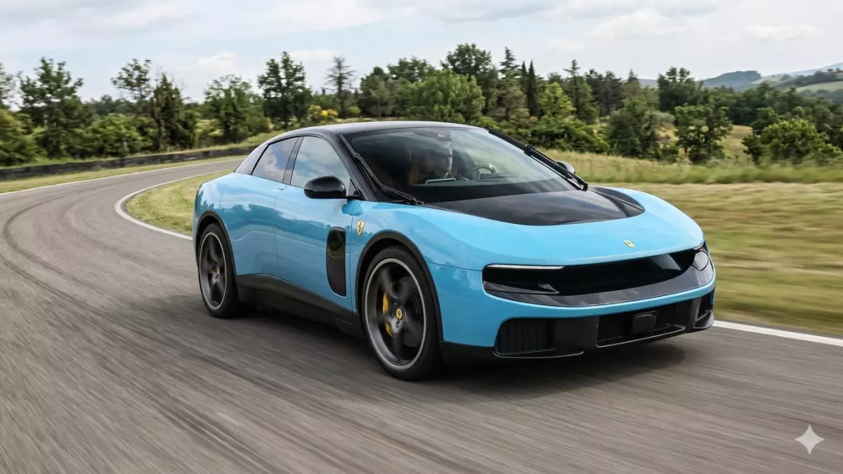 Ferrari Luce: первый электромобиль марки от создателя iPhone показали в Риме