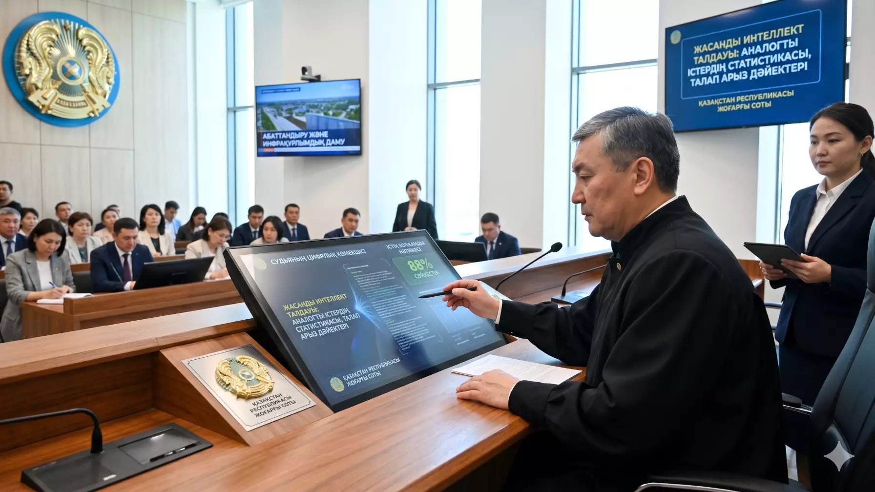 Жасанды интеллект сот шешімін алдын ала болжайды: Елімізде жаңа жүйе енгізілді