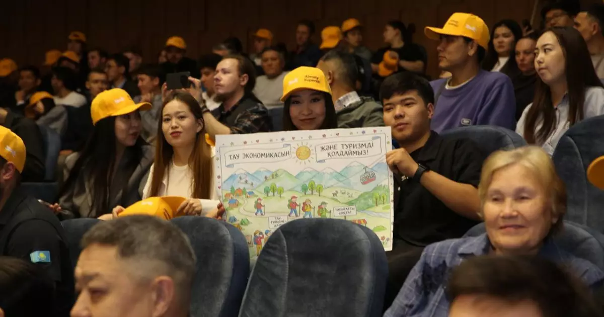   Алматыда өткен қоғамдық тыңдауда жастар плакаттармен Almaty Superski жобасын қолдады   
