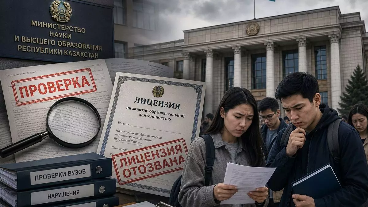 В Казахстане могут закрыть еще два университета