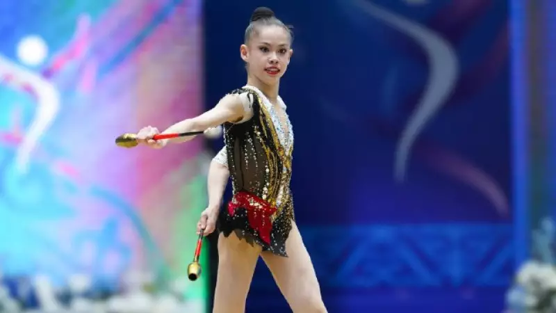 Ақмарал Ерекешева - көркем гимнастикадан Азия чемпионатының күміс жүлдегері