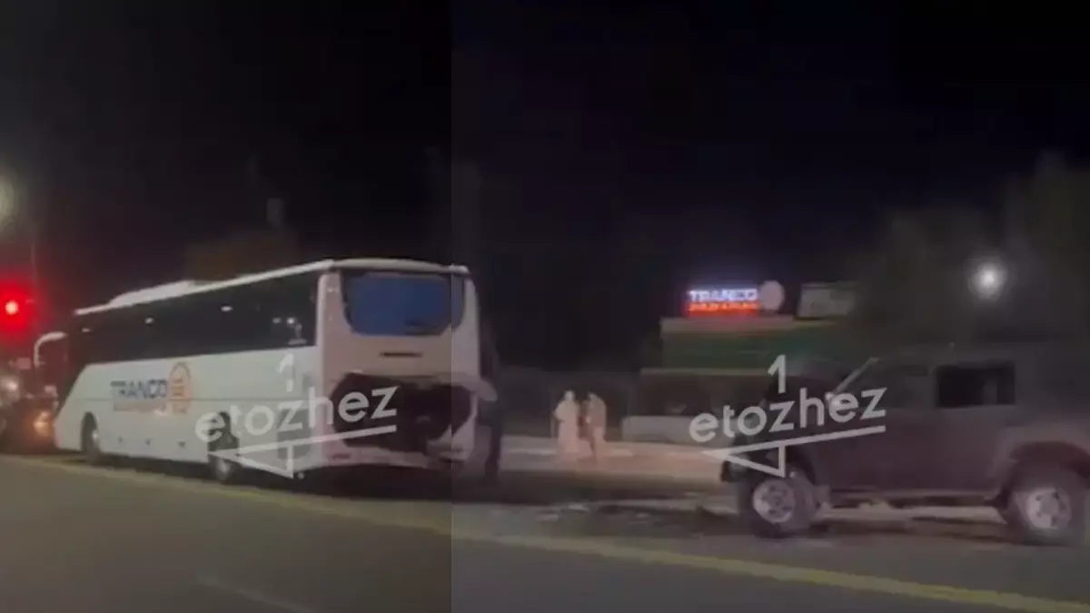 Жезқазғанда автобусқа соғылған жүргізуші оқиға орнында қаза тапты (ВИДЕО) 