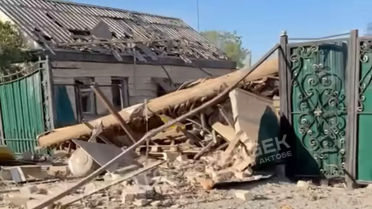 Взрыв газа произошел в частном доме в Актобе