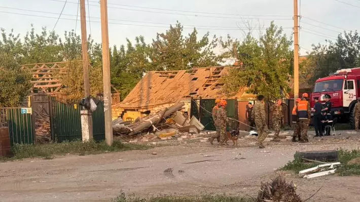 Ақтөбеде жекеменшік үйде жарылыс болып, бір адам қаза тапты