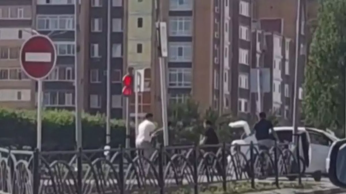 Уличная драка с битой в Костанае попала на видео и закончилась штрафом