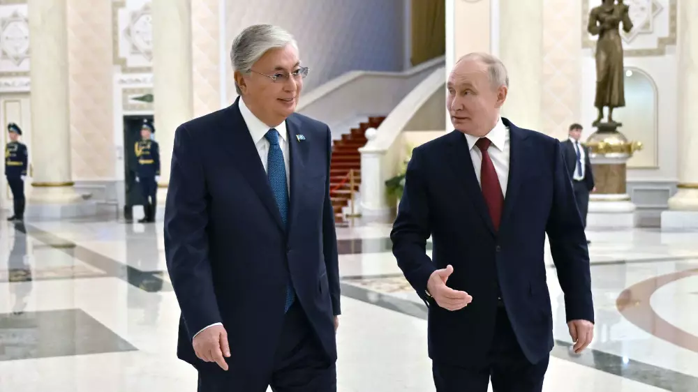 Путин Тоқаевпен қарым-қатынасы туралы пікір білдірді