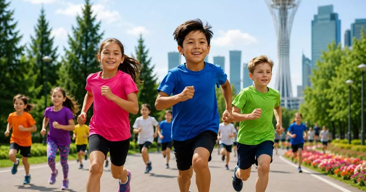  500 юных участников выйдут на старт Kids Run в столице 