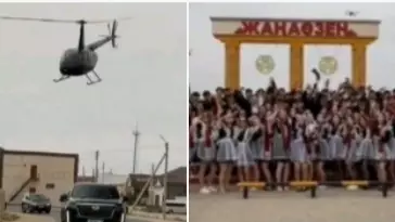 "Понтты көрсетеміз сендерге!" деген жаңаөзендік түлектер айды аспанға шығарды