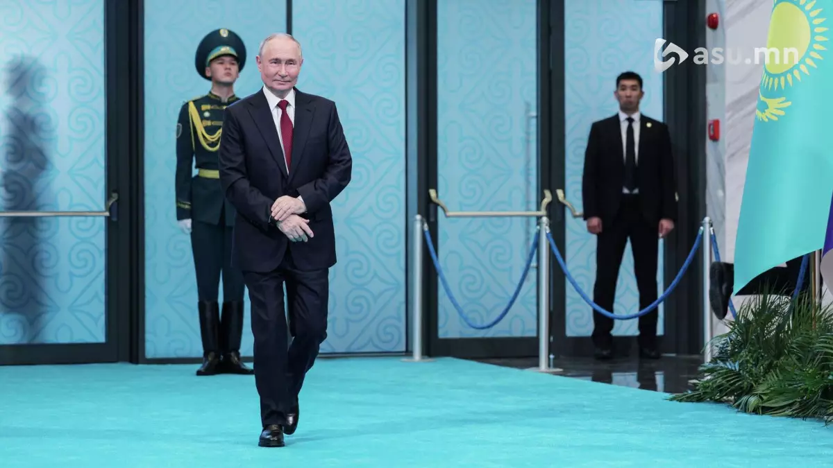 Владимир Путин совершит государственный визит в Казахстан.
