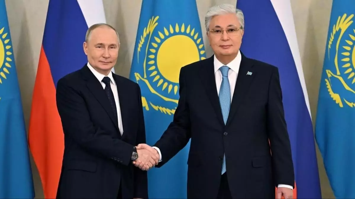  Путин Қазақстанға мемлекеттік сапармен келді 