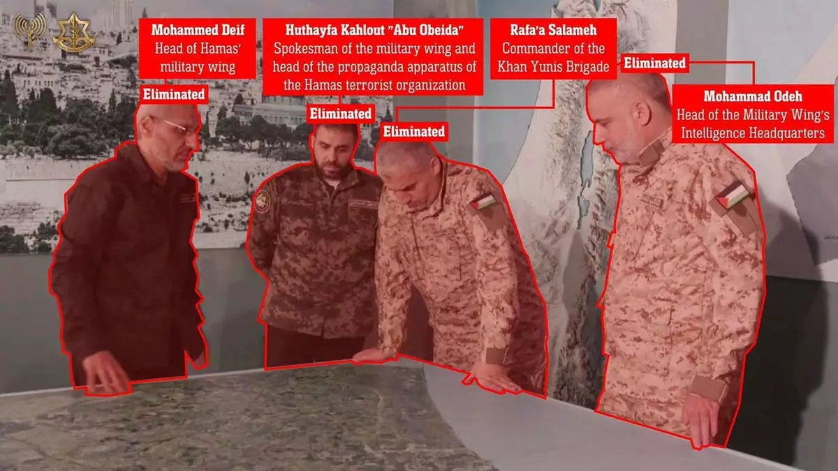 Израиль ликвидировал главу военного крыла ХАМАС в результате удара по Газе.