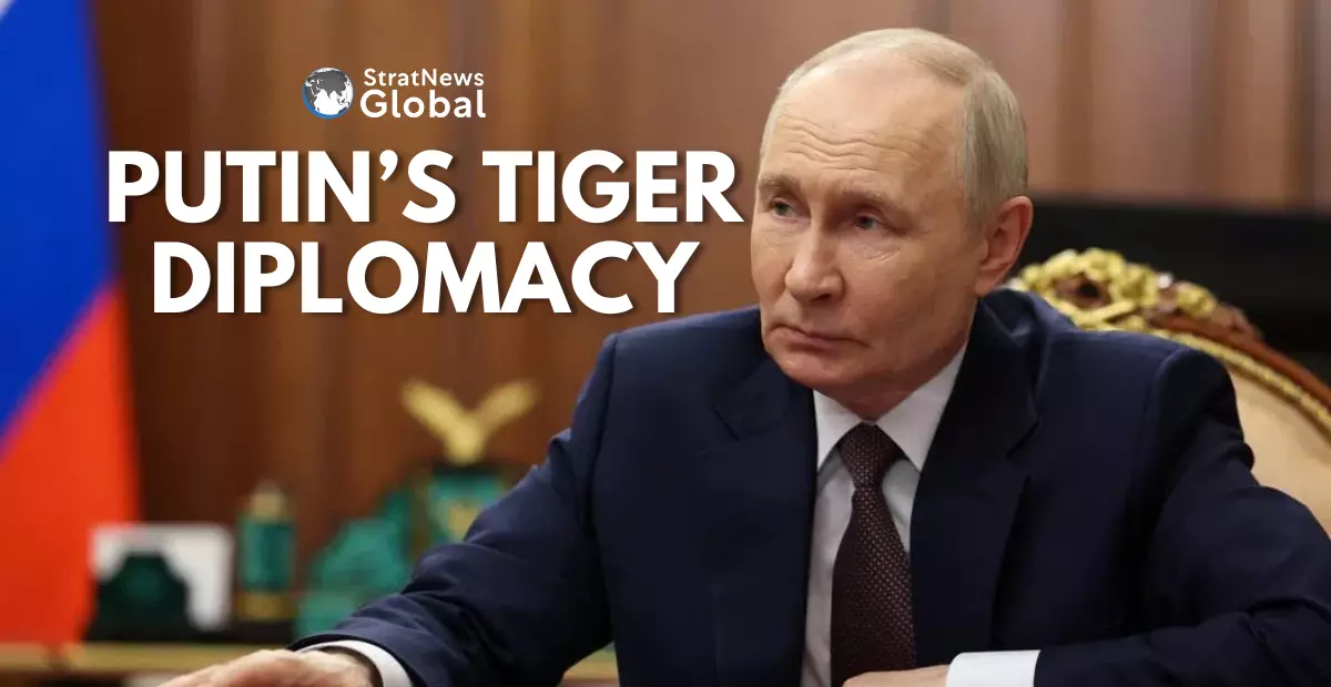 Владимир Путин подарил тигров Казахстану перед переговорами по ядерной сделке.