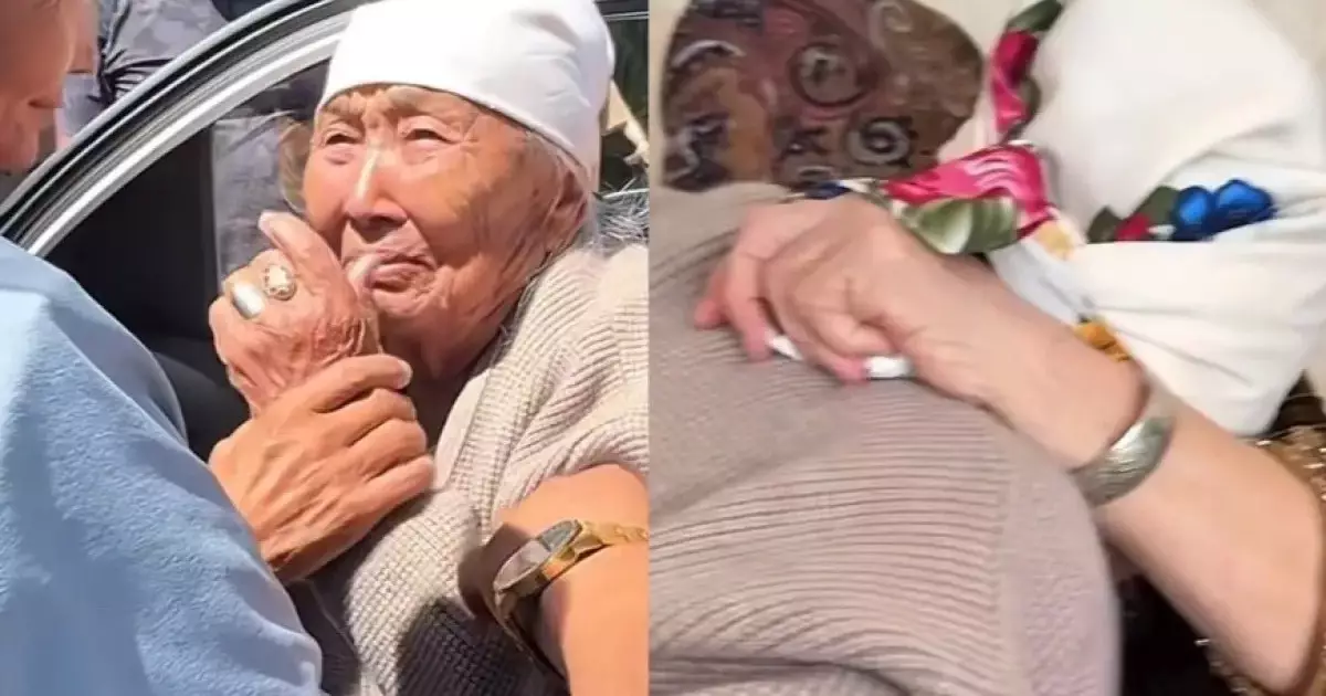  89 жастағы әже 20 жыл көрмеген бауырларымен қауышты (ВИДЕО) 