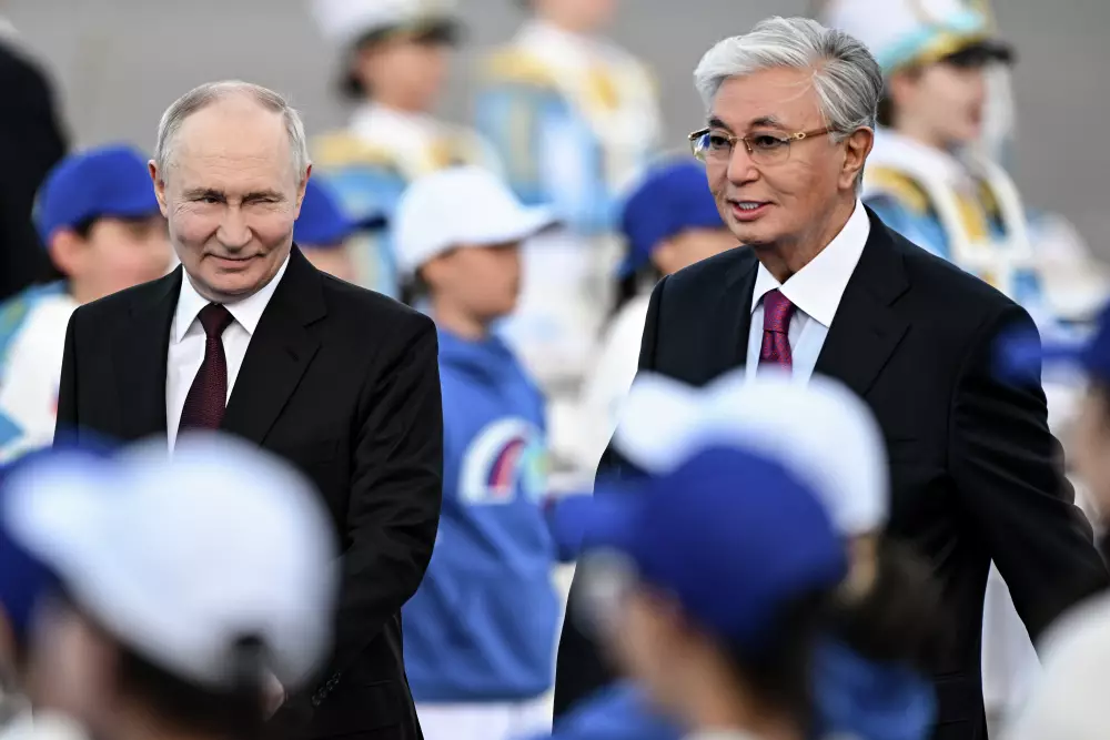 Начался трехдневный визит президента РФ Владимира Путина в Казахстан.