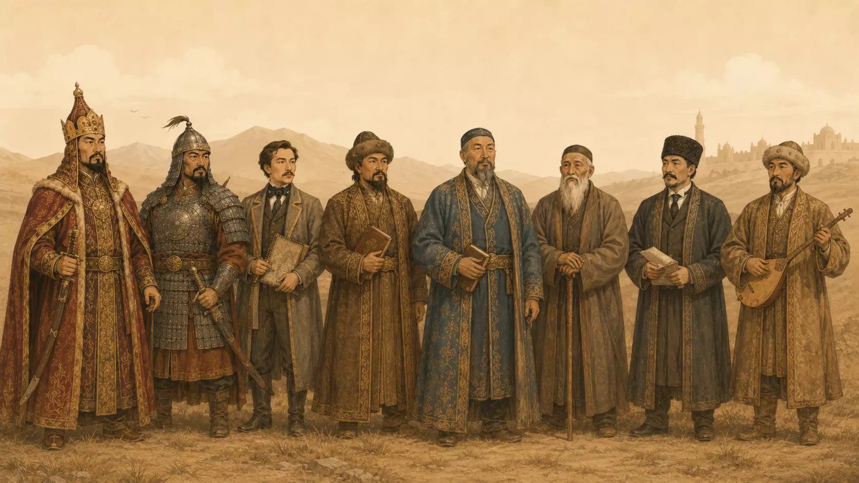 100 важнейших дат в истории Казахстана. Часть III