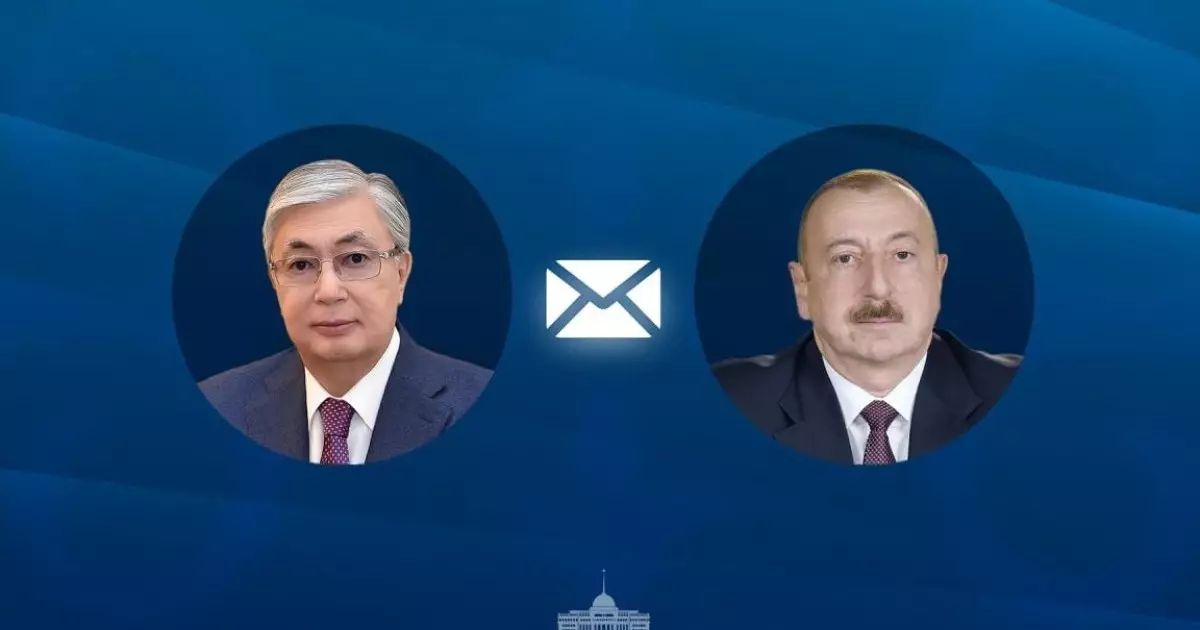  Мемлекет басшысы Әзербайжан Президентіне құттықтау жеделхатын жолдады 