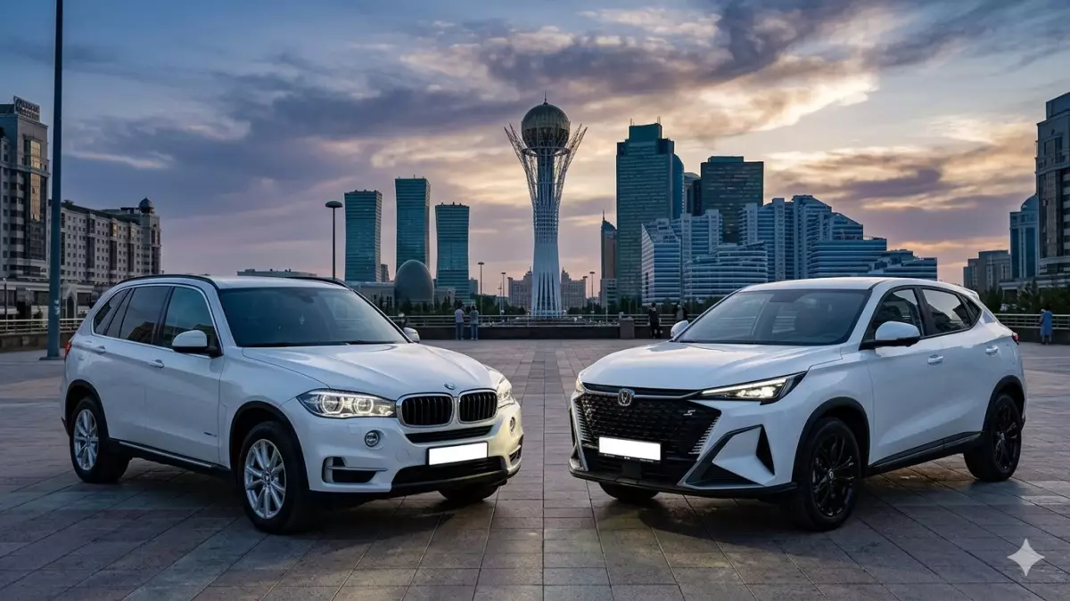 Changan CS35 Max против BMW X5 2013: новый против легенды