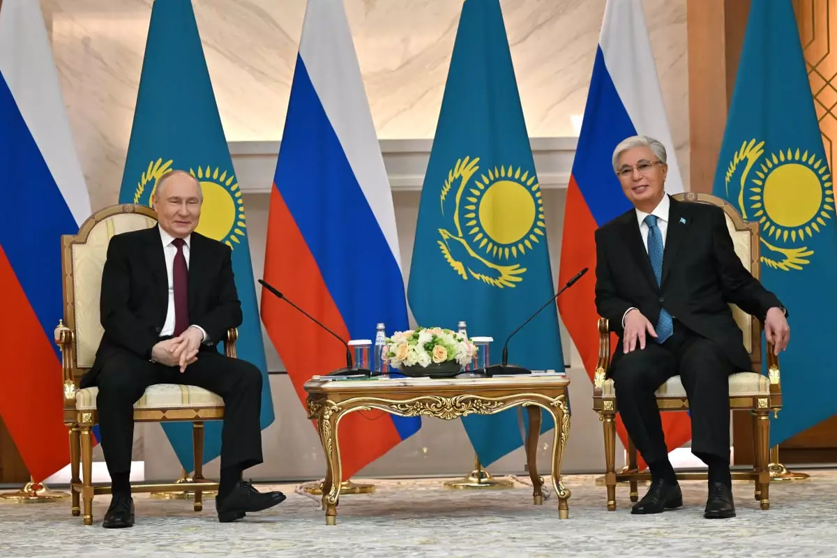 Токаев поблагодарил Путина за поддержку проекта АЭС в Казахстане