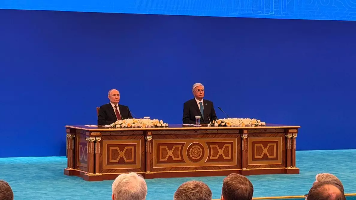 Токаев и Путин заложили капсулу будущего центра "Казахстан – Сириус"