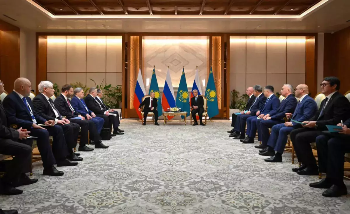 Казахстан провел торжественный прием в честь президента России — видео.