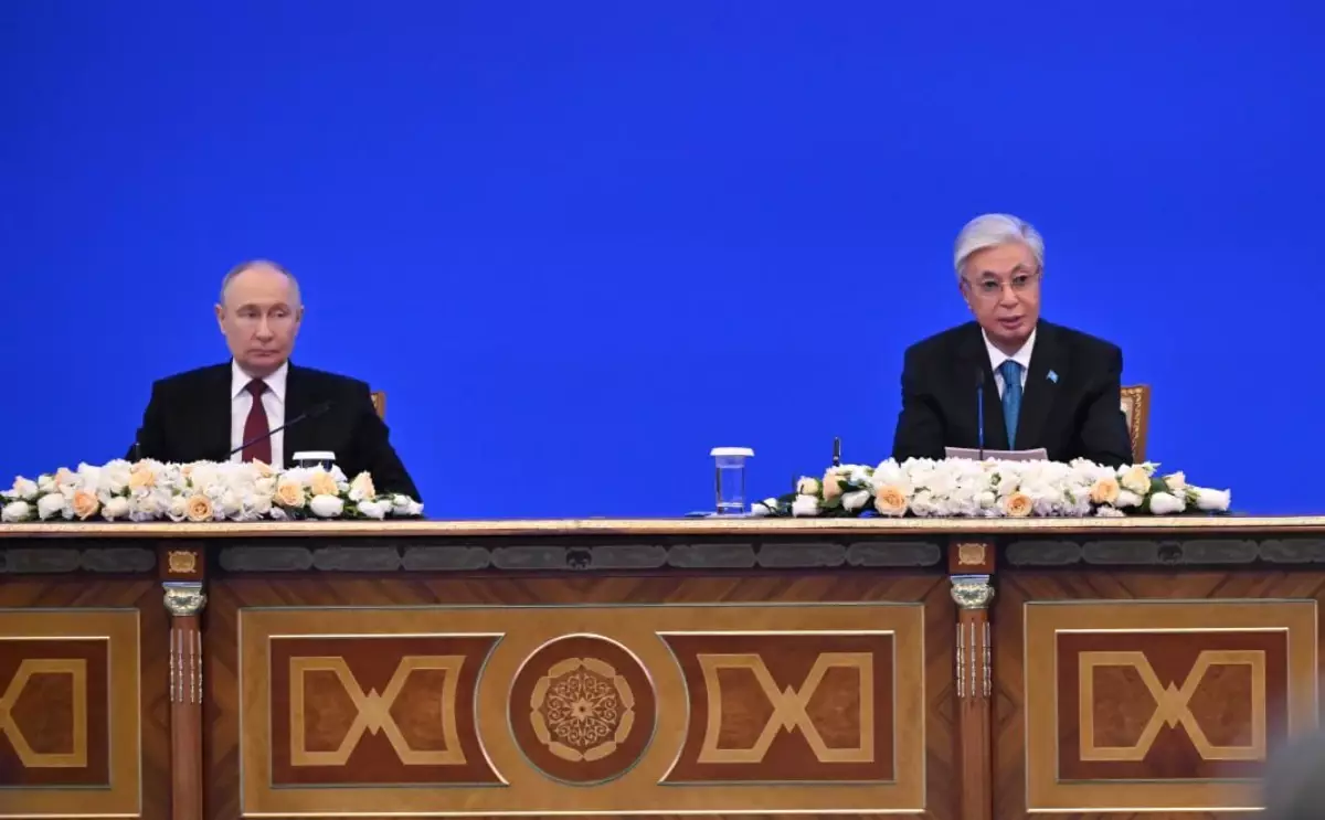 Тоқаев пен Путин Астанадағы ресейлік "Сириус" мектебінің құрылысын бастап берді