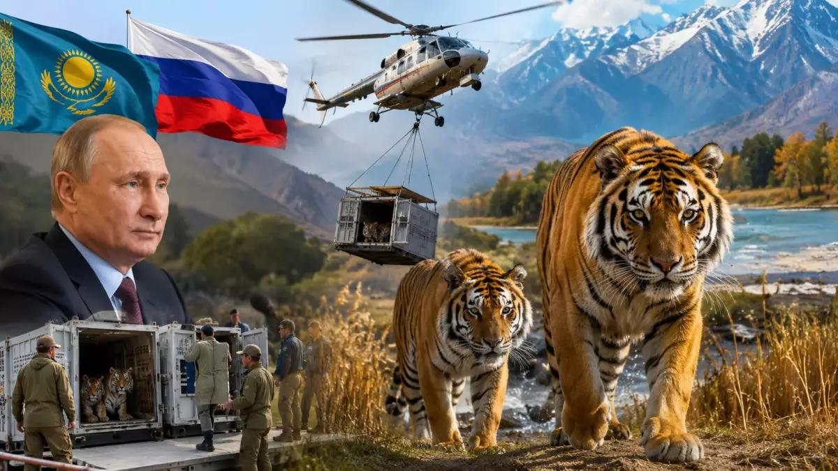 Путин сыйлаған төрт жолбарыс: бір ғасырға жоғалып, қайта оралған жыртқыш жайлы