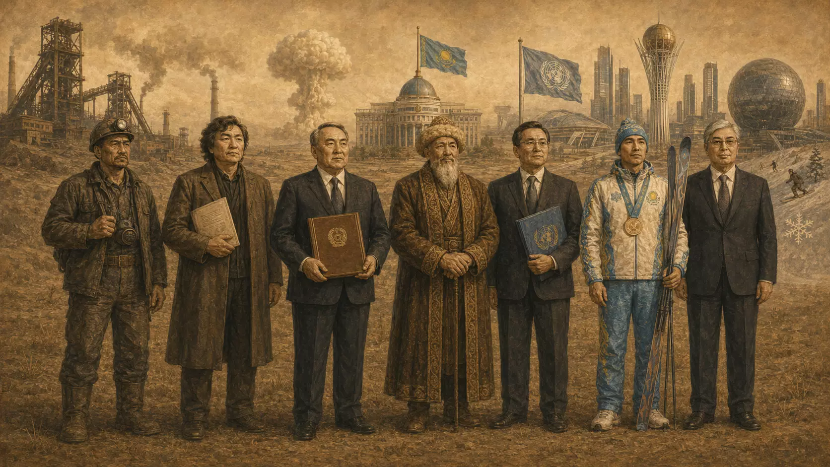 100 важнейших дат в истории Казахстана. Часть V