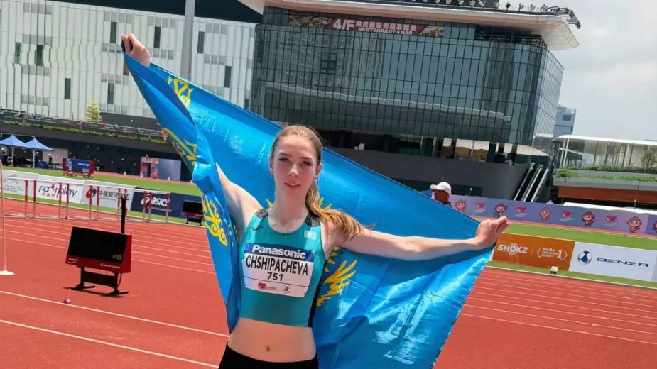 Казахстан с рекордом завоевал первую медаль чемпионата Азии по легкой атлетике среди юниоров