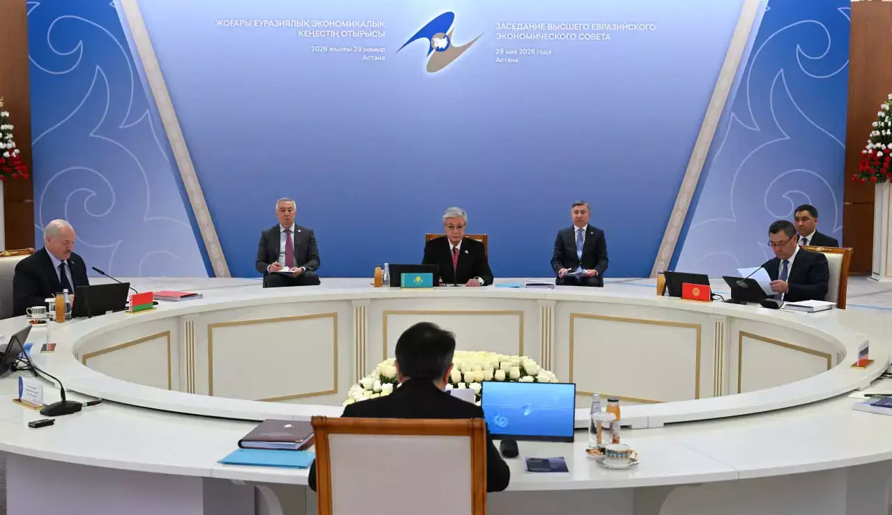 Тоқаев Жоғары Еуразиялық экономикалық кеңестің шағын құрамдағы отырысына қатысты
