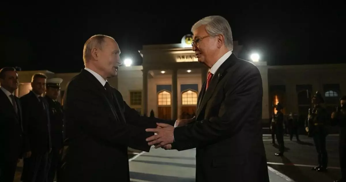  Тоқаев Путинді елорда әуежайынан шығарып салды 