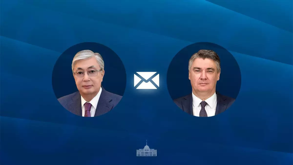Қасым-Жомарт Тоқаев Хорватия президентін құттықтады