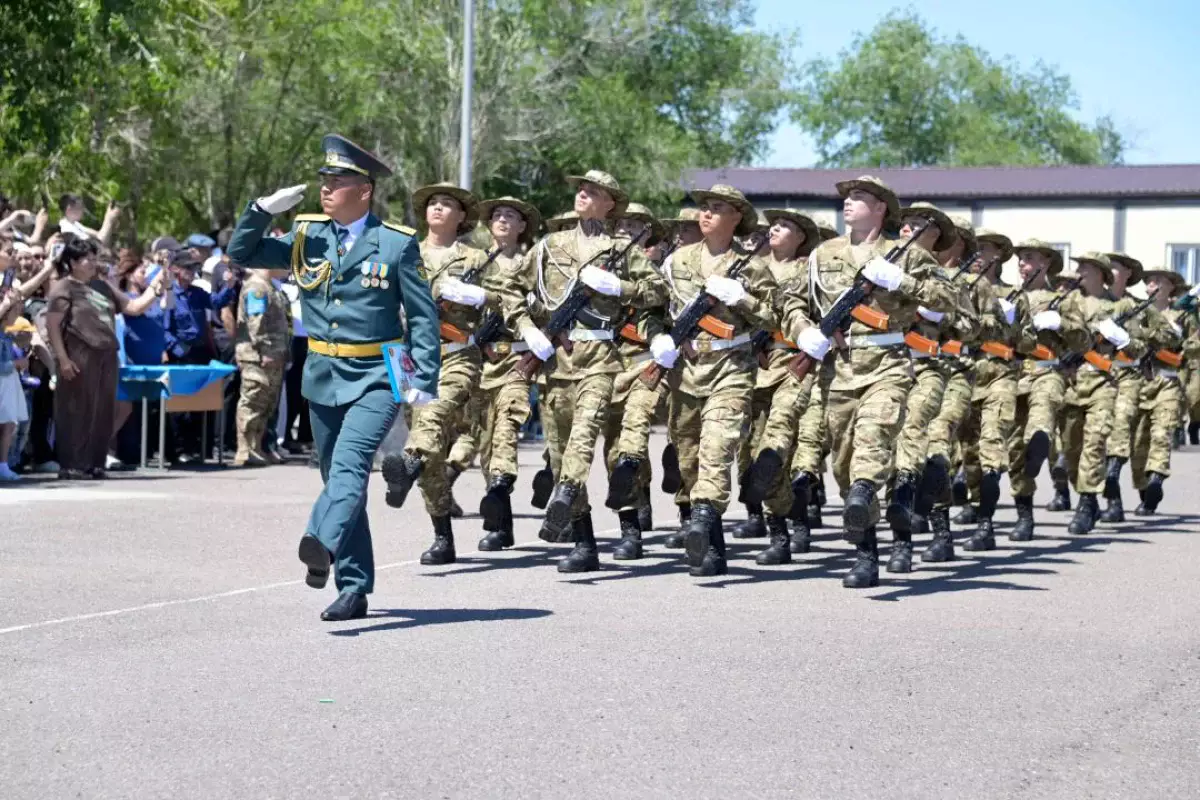 Құрлық әскерлерінде 3 мыңнан астам жас сарбаз Отанға адал болуға ант берді