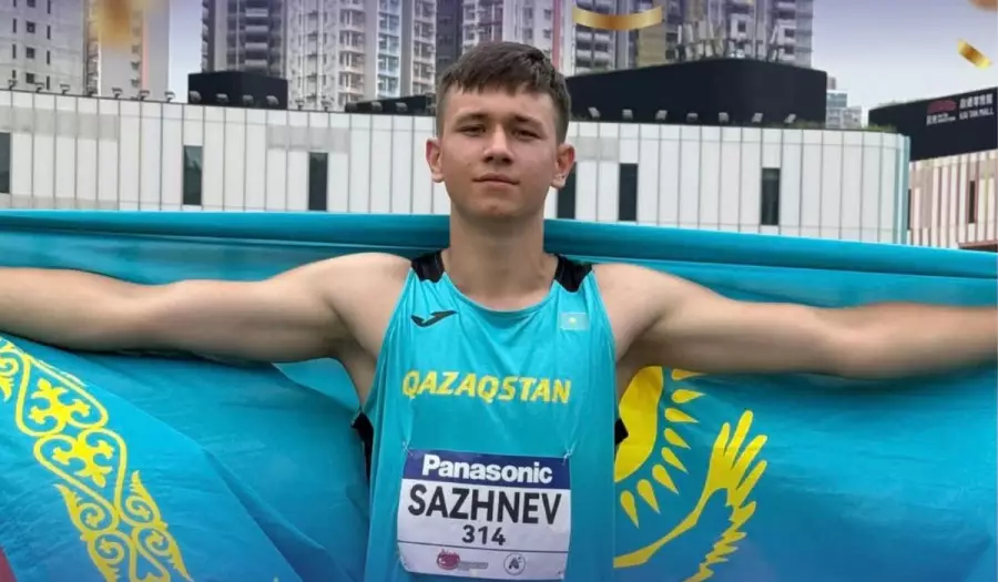 Қазақстандық жеңіл атлет Азия чемпионатында алтын медаль жеңіп алды