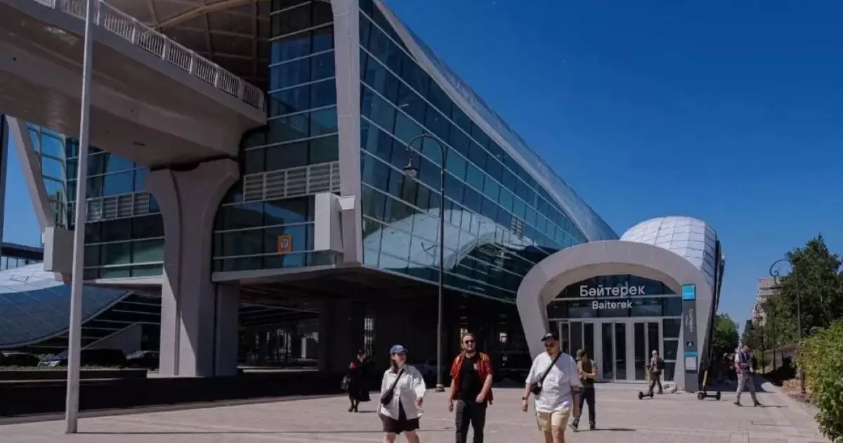   Астанадағы LRT екі аптада 1 миллион жолаушы тасымалдады   